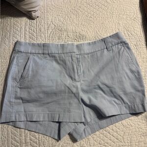 J. Crew Pale Blue High-Rise Women's Shorts